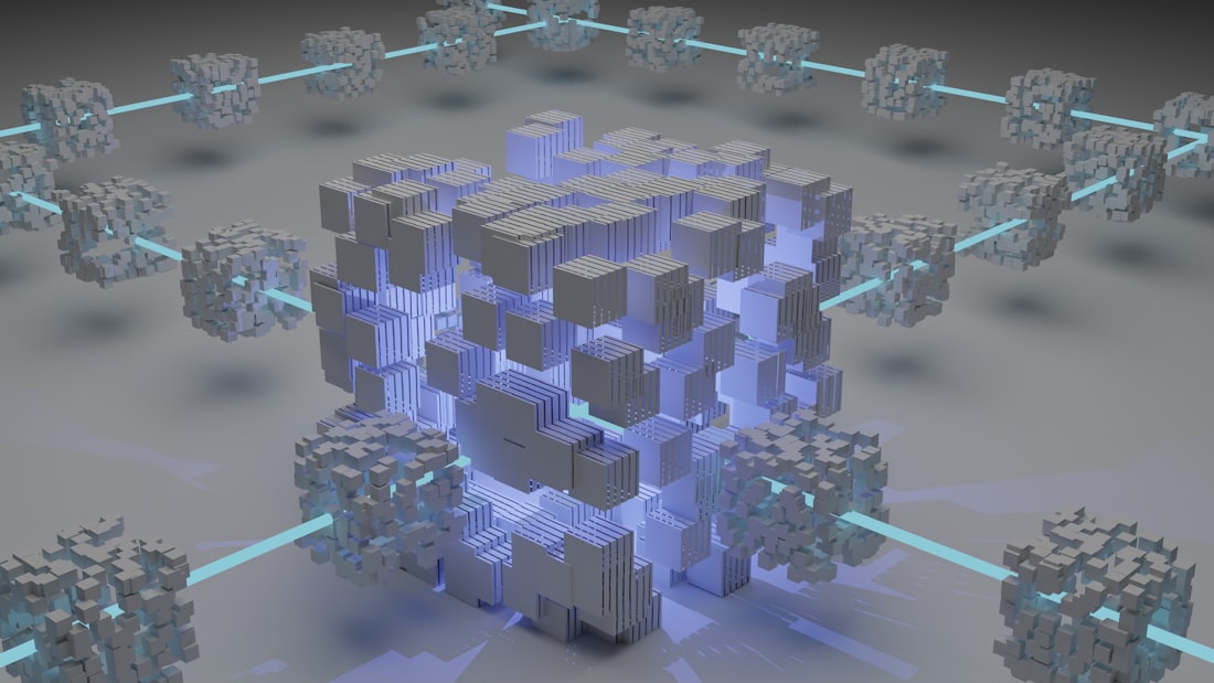 GPU cluster running ML workloads under load
